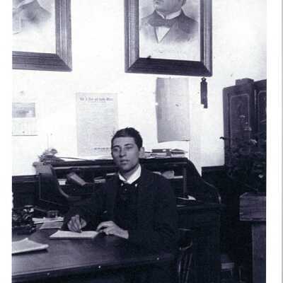 Photograph, D. Carl Pearson, Island County Auditor (undated). Acc.#2019.018.008