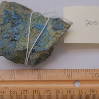 Stone with Blue deposits
