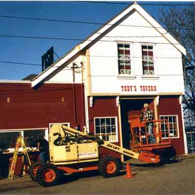 Toby's Tavern Fake Facade for Practical Magic