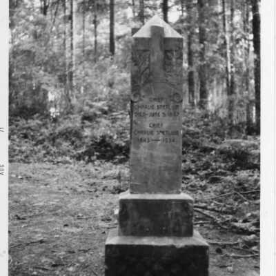 Chief Snakelum's grave