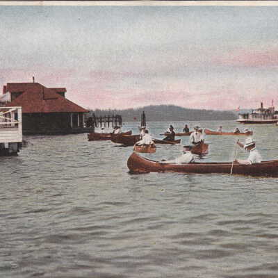 Canoeing on Lake Washington