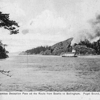 Postcard, Photographic - Deception Pass