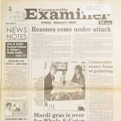 Coupeville Examiner, August 7, 1998