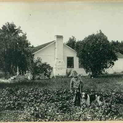 Allen Frostad & dog, Patch