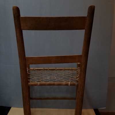 Chair back view