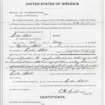 Certificate, Achievement