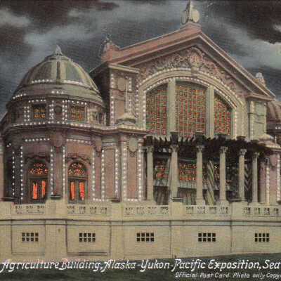 End Elevation Agriculture Building
