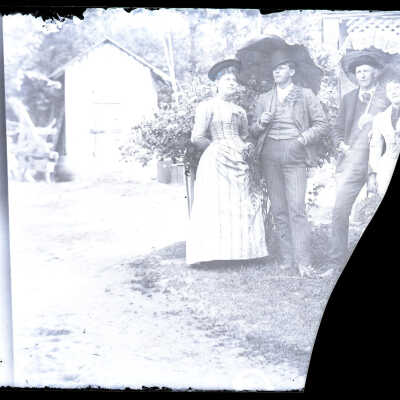 Negative, Glass-plate