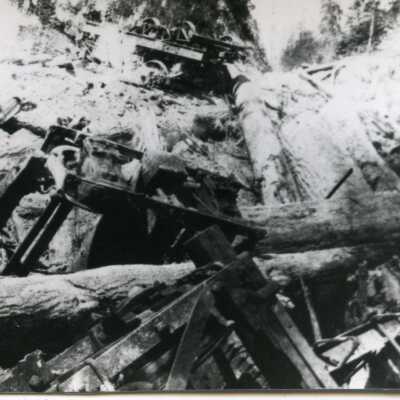 Wreck of Glendale Railroad