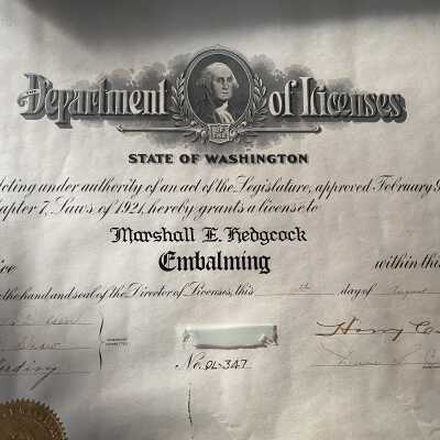 License