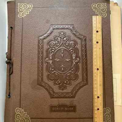 Scrapbook belonging to Marjorie Elaine Erikson Robbins