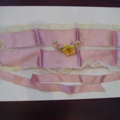 Pink Half Bonnet