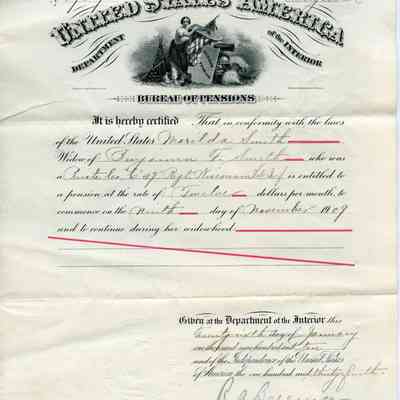 Civil War Pension
