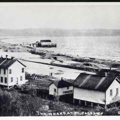 The Wharf and Dredging Areas at Fort Casey