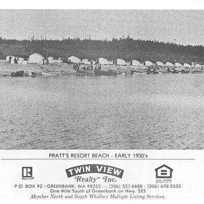 Pratt's Resort Beach - Early 1930s