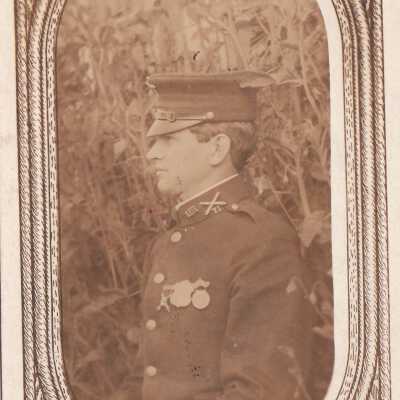 Soldier member of 71st Co: Origsize: 3.5x5.5; Origformat: Print-Photographic