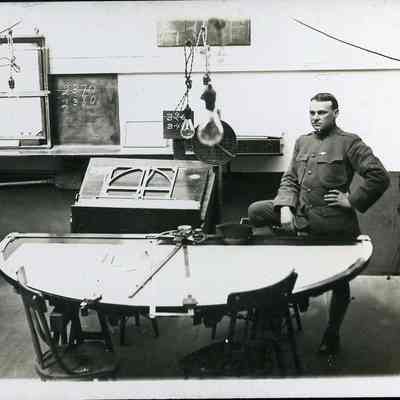 Plotting Table at Fort Casey