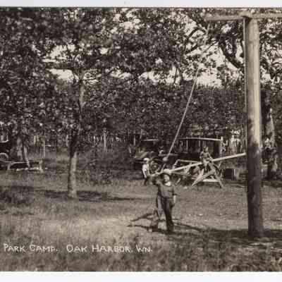 Oak Park Camp postcard