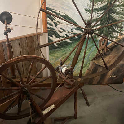 Norwegian Spinning Wheel
