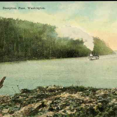 Steamer at Deception Pass