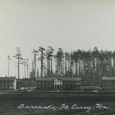 Barracks - Postcard, Photographic