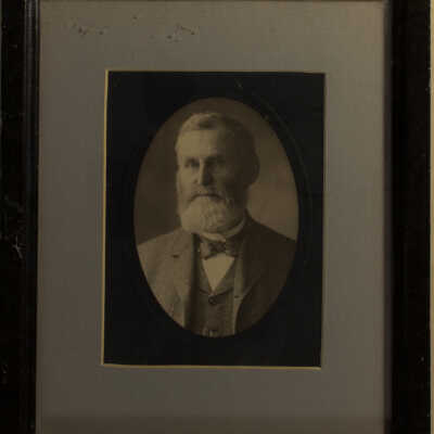 Photograph, Thomas Cranney. Bio with photo description. Acc. # 2019.019.006
