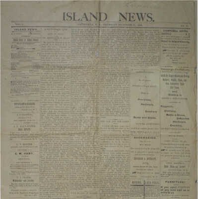 Island News - December 11, 1884