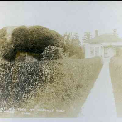 Coupeville's "Big Rock" and House
