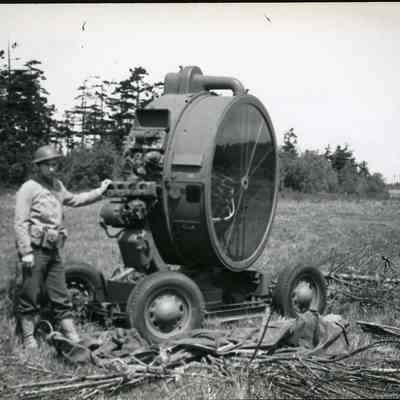 Searchlight at Ft. Casey