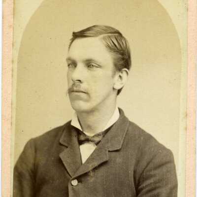 Photograph, unidentified Watson male from Ernest Watson folder. Acc. # 2019.024.081