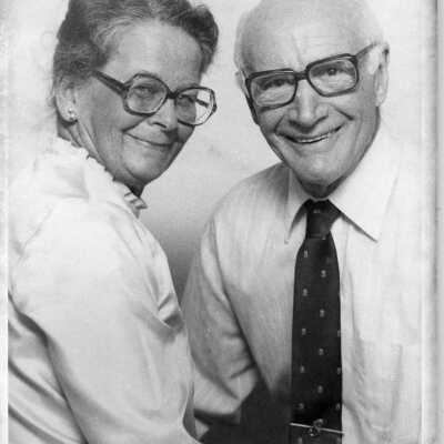 Photograph, Mabel and Raleigh Sherman. Acc.# 2019.018.136
