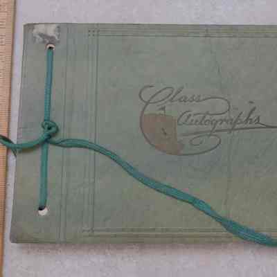 Class Autographs, Class of 1931, Coupeville High School