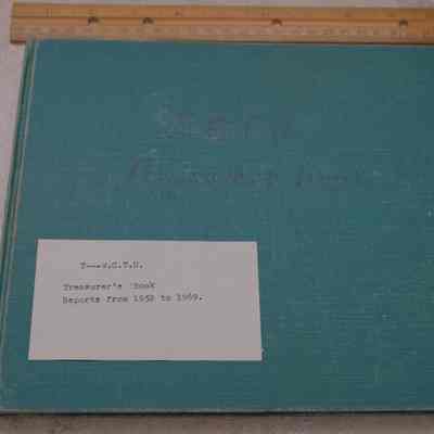 WCTU Treasurer's Report, 1952 to 1969