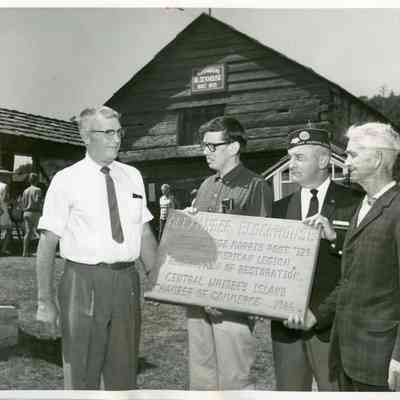 Dedication of Alexander Blockhouse