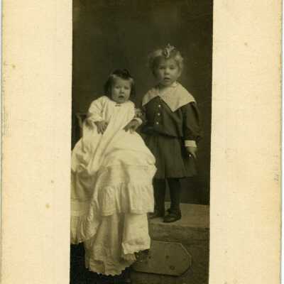 Photograph, Earl and Luella Zylstra, children of James & Mary Zylstra. Acc. # 2019.024.139