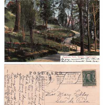 Madrona Park, Seattle, Washington: 3.5x5.5