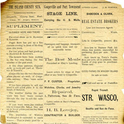 The Island County Sun - 1890