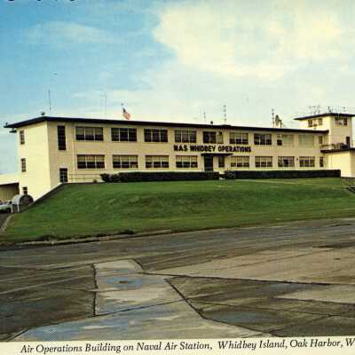 Air Operations Building Postcard