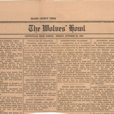 Island County Times - October 30, 1931