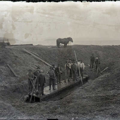 Negative, Glass-plate