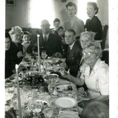 Thanksgiving Dinner at Burrier House