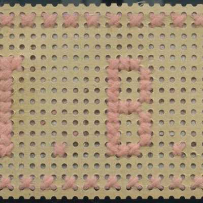Embroidery, Punched Paper