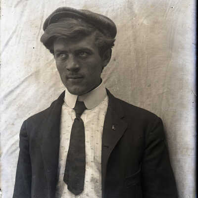 Negative, Glass-plate