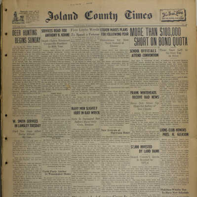 Island County Times - September 30, 1943