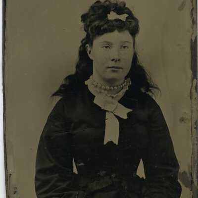 Tintype, Elizabeth Nunan (undated). Acc#2019.012.201