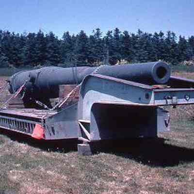 Cannon Loaded for Transport