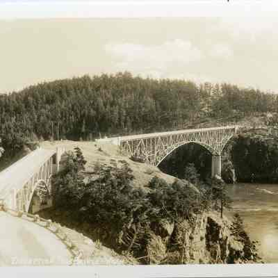 Ellis Postcard of Deception Pass