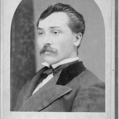 Photograph, Dr. Isaac N. Power, 1874. Acc.# 2019.018.042