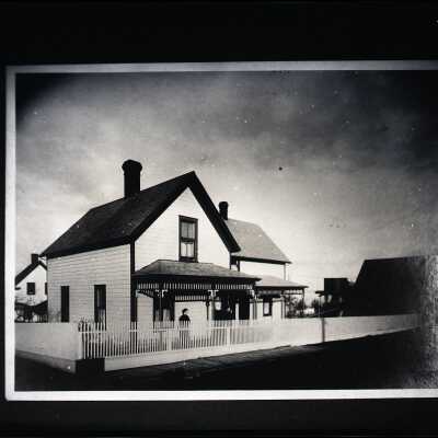 Jacob Straub House built c. 1890 - Negative