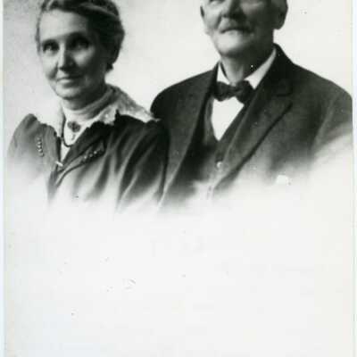 Photograph, Charles T and 2d wife Emma (Comstock) Terry; 1str wife Georgia Pearson d. 1881. Acc. # 2019.024.002b
